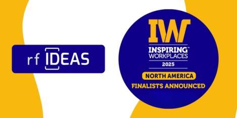 rf IDEAS Named Finalist in 2025 North America Inspiring Workplaces Awards
